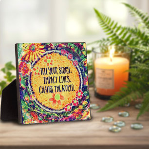 Motivierend Veränderung der Ankurbelung des Weltzi Fotoplatte