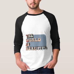 motivierend Vibes sprechen für positive Einstellun T-Shirt