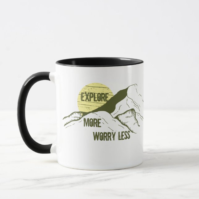 Motivierend Wanderangebote Tasse (Links)