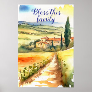 Motivierend Watercolor Wall Art Poster 90