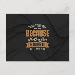 Motivierend - Weil Postkarte