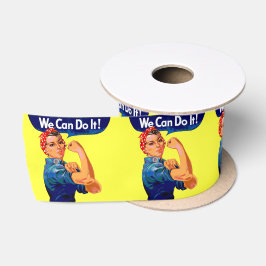 Motivierend 'Wir schaffen das!' Satinband