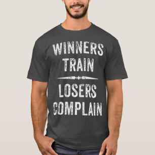 Motivierend Workout-S mit Anführungszeichen für da T-Shirt