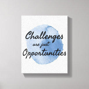 motivierend Worte für Arbeit und Erfolg Leinwanddruck