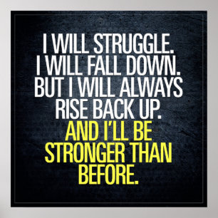 Motivierend Wörter - Ausarbeiten Poster