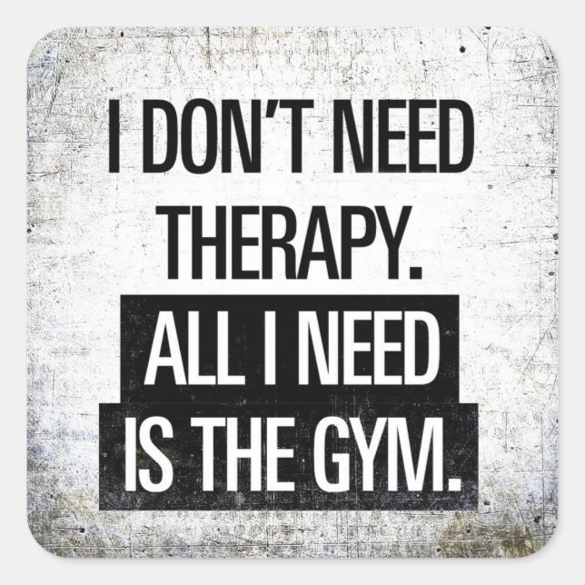 Motivierend Wörter - Ausarbeiten Quadratischer Aufkleber (Vorderseite)