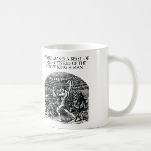 Motivierend Wörter (BEAST) Kaffeetasse
