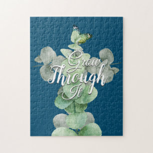 Motivierend Wörter Eukalyptus-Schmetterling Puzzle