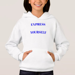 Motivierend Wörter für ein niedliches Design Hoodie