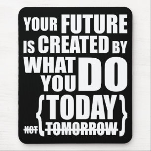 Motivierend Wörter Mousepad