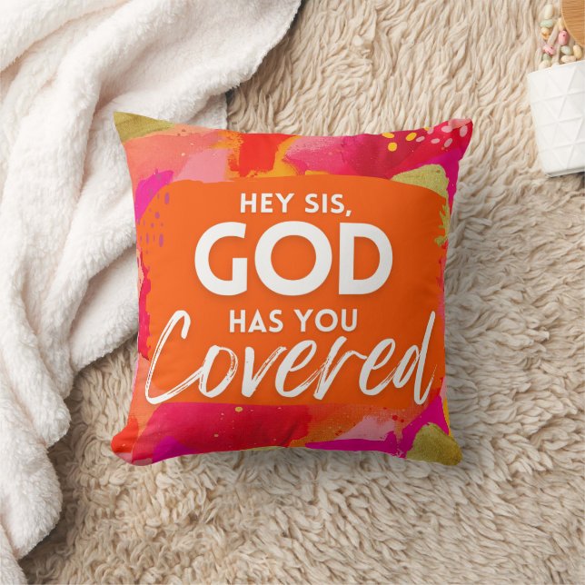 Motivierend Zitat Abstrakt Kissen (Decke)