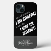 Motivierend Zitat: Athletic Internet surfer!