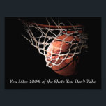 Motivierend Zitat Basketball Fotodruck<br><div class="desc">Ich Liebe dieses Spiel. Beliebte Sportarten - Basketball Game Ball Image.</div>