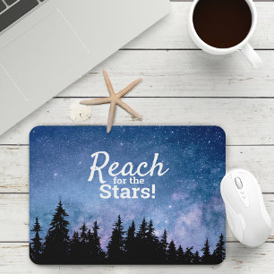 Motivierend Zitat für die Sterne - Sky Mousepad
