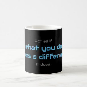 Motivierend Zitat für Ihre psychische Gesundheit Kaffeetasse