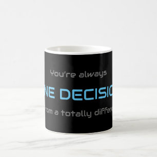 Motivierend Zitat für Ihre psychische Gesundheit Kaffeetasse