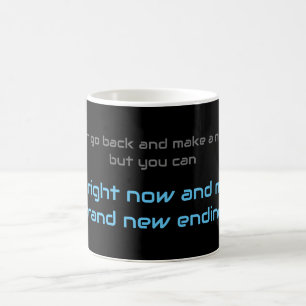 Motivierend Zitat für Ihre psychische Gesundheit Kaffeetasse