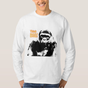 Motivierend Zitat Gorilla Pop Parco Civico-Ciani T-Shirt