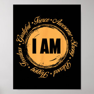 Motivierend Zitat Inspiration Positives Sprichwort Poster