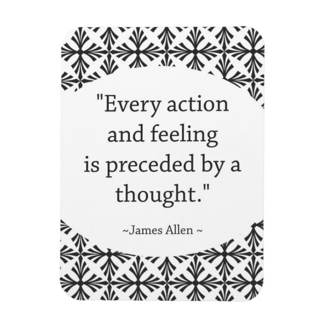 Motivierend Zitat Magnet (Vertikal)