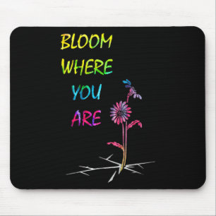 Motivierend Zitat mit Inspiration Mousepad