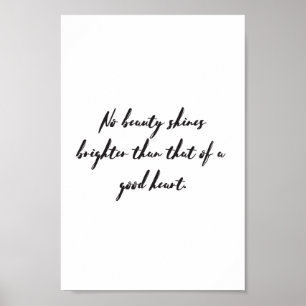 Motivierend Zitat-Plakat Poster