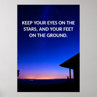 Motivierend Zitat-Poster Poster