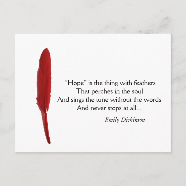 Motivierend Zitat Postkarte (Vorderseite)