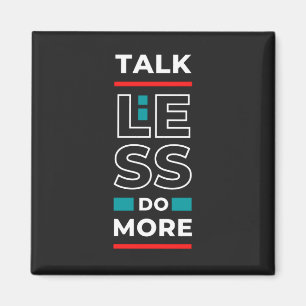 Motivierend Zitat Stilvoll und positiv Magnet