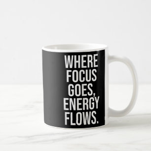 Motivierend Zitat zur Philosophie für den Fokusber Kaffeetasse