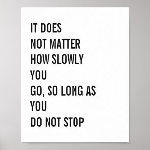 Motivierend Zitate Bekannte Konfuzius Zitate 8x10 Poster