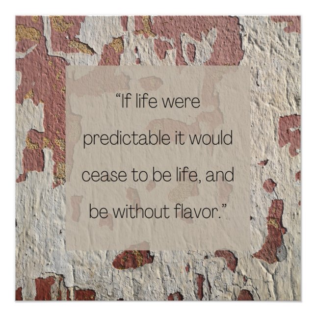 Motivierend Zitate des berühmten Autors Fotodruck (Vorne)