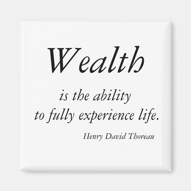 Motivierend Zitate ermutigen trendy Geschenke Magnet (Vorne)