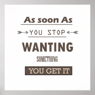 motivierend Zitate über das Leben Poster