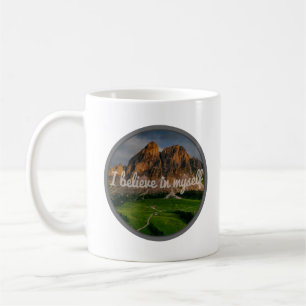 motivierend Zitate über Positivität Kaffeetasse