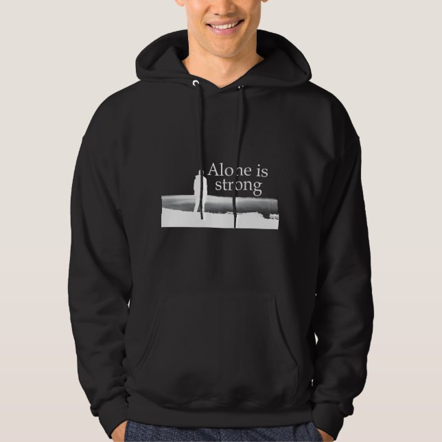 Motivierend Zitate zum lebenspositiven Slogan Hoodie (Vorderseite)