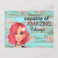 Motivierend Zitatschick Girly