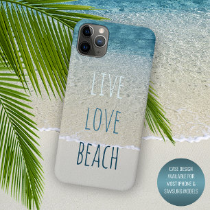 Motivierende aquatürkisblaue Surfwellen-Foto Case-Mate iPhone Hülle