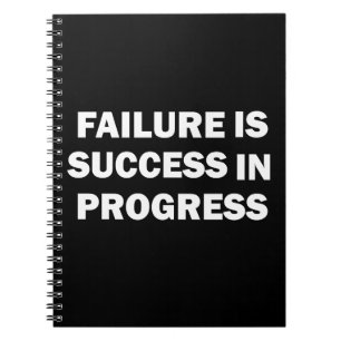 Motivierende Fitnessstudio-Zitate für den Erfolg Notizblock