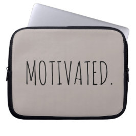 Motivierende Laptop-Hülle Laptopschutzhülle