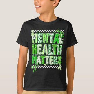 Motivierende mentale Gesundheitsunterstützungsgrup T-Shirt