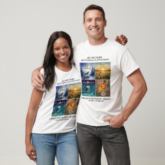Motivierende Tierillustrationen & Naturzitate T-Shirt
