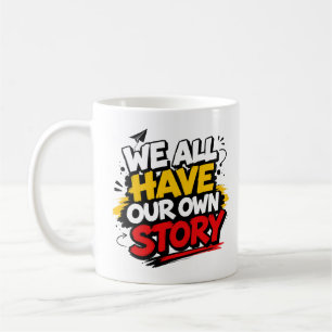 Motivierende Typografie-Kaffeetasse Kaffeetasse