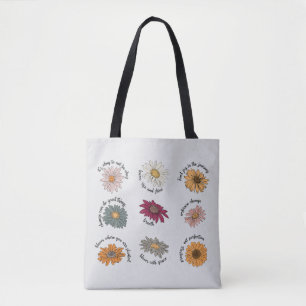 Motivierende Zitate Floral Blume Mehrfarbig Blühen