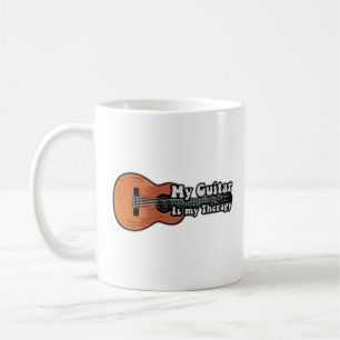 motivierender Gitarre-Spruch für Gitarrenspieler Kaffeetasse