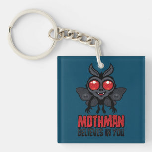 Motivierender Mothman Glaubt An Dich Schlüsselanhänger