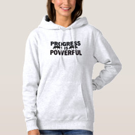 Motivierender Pullover Hoodie für Frauen | Gemütli
