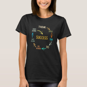 motivierender Spruch Motivation Erfolg Inspiration T-Shirt