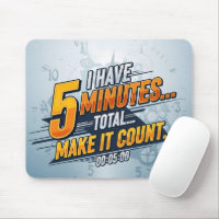 Motivierendes 5-Minuten-Countdown-Büro-Zitat