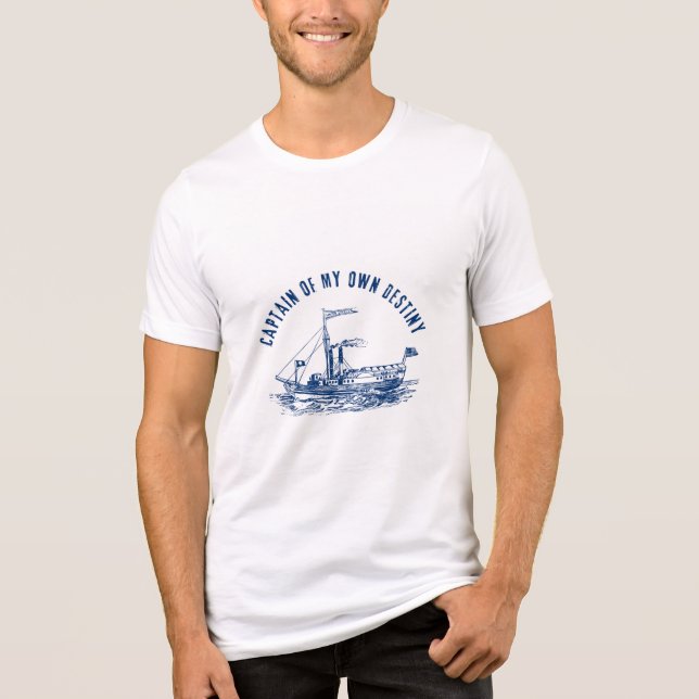 Motivierendes Führungszitat-T-Shirt Tri-Blend Shirt (Vorderseite)